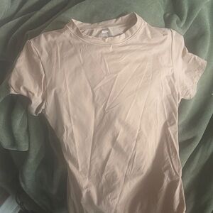 SKIMS beige Women's T-Shirt